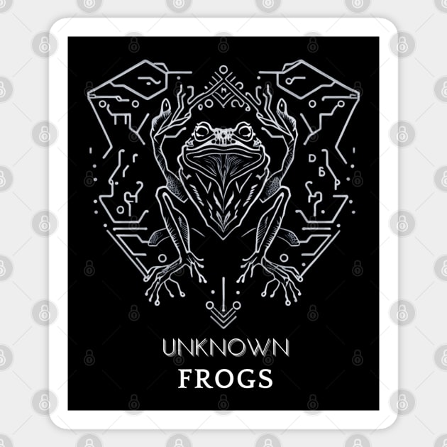 Design for exotic pet lovers - frogs Sticker by UNKNOWN COMPANY